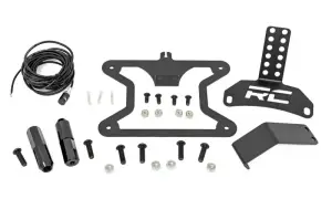 Rough Country - 51082 | Rough Country License Plate Relocation Bracket For Ford Bronco 4WD | 2021-2023 - Image 1