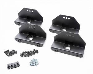 Z745401-4BK | ZROADZ Installation Bracket Kit, for use on 4 Door Model Rock Sliders (2021-2023 Bronco 4 Door)