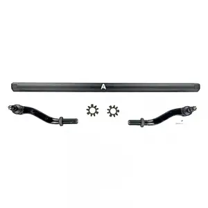 KIT121 | Apex Chassis Tie Rod Assembly For Jeep Wrangler JL / Gladiator JT  2.5 Ton (2018-2024) | Fits Dana 44 Axle | Black Aluminum