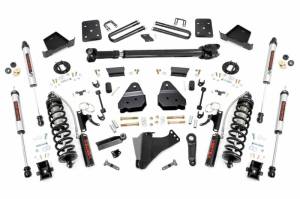 Rough Country - 50358 | Rough Country 6 Inch Coilover Conversion Lift Kit For Diesel Ford F-250/F-350 Super Duty | 2017-2022 | 3.5" Axle, Rear Factory Springs, Rear V2 Shocks, Front Drive Shaft - Image 1