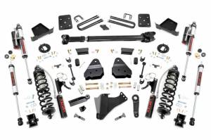 Rough Country - 50359 | Rough Country 6 Inch Coilover Conversion Lift Kit For Diesel Ford F-250/F-350 Super Duty | 2017-2022 | 3.5" Axle, Rear Factory Springs, Rear Vertex Shocks, Front Drive Shaft - Image 1