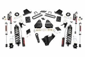 55159 | Rough Country 6 Inch Coilover Conversion Lift Kit For Ford F-250 Super Duty | 2015-2016 | Diesel, No Rear Factory Springs, Rear Vertex Shocks