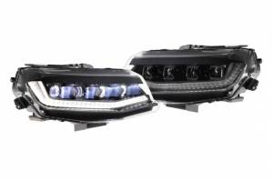 Morimoto - LF403 | Morimoto XB LED Headlights With Sequential Turn Signals For Chevrolet Camaro | 2016-2018 | Pair - Image 1