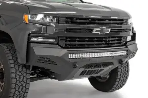 F441763030103 | Addictive Desert Designs Chevy Silverado 1500 Stealth Fighter Front Bumper | 2019-2021