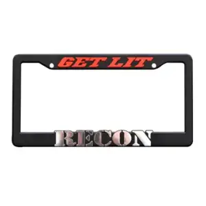 264300 | Recon GET LIT by RECON License Plate Frame