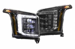 LF545 | Morimoto XB LED Headlights With Sequential Turn Signal, White DRL For GMC Yukon | 2015-2020 | Pair