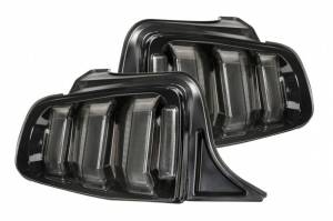 Morimoto - LF422.2 | Morimoto XB LED Tail Lights For Ford Mustang | 2013-2014 | Pair, Facelift, Smoked - Image 1