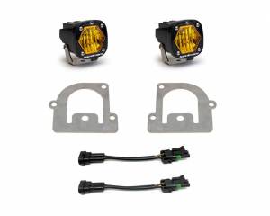 447683 | Baja Designs S1 Pocket Kit Amber Fog Lights For Ford Bronco Sport | 2021-2022