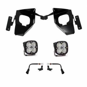 447536 | Baja Designs Squadron Sport Pocket Kit Fog Lights For Chevrolet Silverado/GMC Sierra 1500 | 2016-2018