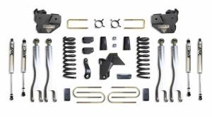 K947541FL | 4 Inch Suspension Lift Kit w/ 4 Link & Fox Shocks (2019-2022 Ram 3500 4WD | NON Air Ride)