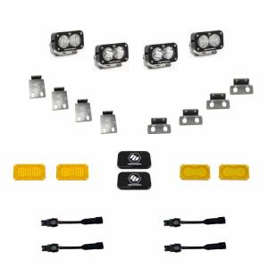 Baja Designs - 448053 | Baja Designs S2 Pro Dual Pocket Kit Fog Lights For Ford F-150 Raptor | 2021-2022 - Image 1