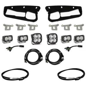 Baja Designs - 447763UP | Baja Designs Squadron Pro/S2 Sport Pocket Kit Fog Lights With Upfitter Connector For Ford Bronco | 2021-2022 - Image 1