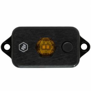 Baja Designs - 398057 | Baja Designs Interior Universal LED Dome Light With Switch | Amber - Image 1