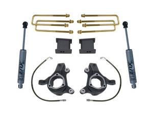 KS881332F | 3 Inch Lift Kit w/ Fox Shocks (2007-2016 Chevrolet, GMC Silverado, Sierra 1500 2WD | Cast Steel Suspension)