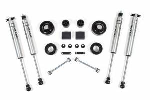 BDS1401H | BDS Suspension 2" Coil Spacer Lift Kit For Jeep Wrangler JK 2 Door | 2007-2011