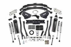 BDS1614FS | BDS Suspension 8 Inch Lift Kit With 4 Link For Dodge Ram 3500 4WD (2013-2018) | Diesel | Rear Lift Leaf Springs, Fox 2.0 Performance Series Shocks, 6 Bolt Indexing Ring