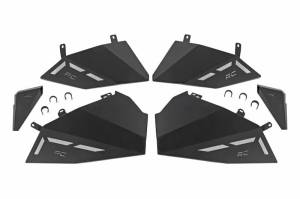 93105 | Rough Country Aluminum Lower Front And Rear Door Panels For Polaris RZR XP 4 1000 | 2014-2022