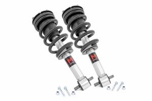 502065 | Rough Country 0-2 Inch Front M1 Adjustable Leveling Struts (2019-2025 Silverado, Sierra 1500 2WD/4WD | Gas Engine ONLY)