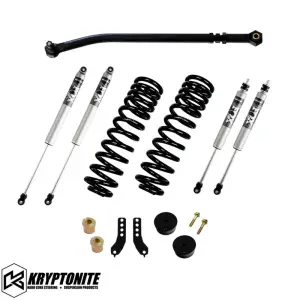 Kryptonite - KRFD17STAGE2FOX | Kryptonite Stage 2 Leveling Kit w/ Fox Shocks (2017-2024 F250, F350 Super Duty) - Image 1