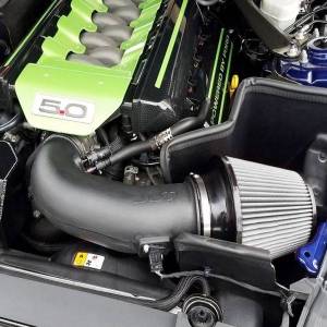 CAI-FMG-15D | S&B Filters JLT Cold Air Intake Kit (2015-17 Mustang GT) Dry Extendable White