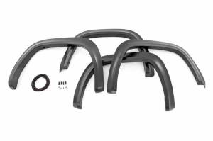 S-T42211 | Rough Country Sport Style Fender Flare For Toyota Tundra 2/4WD | 2022-2023 | Flat Black