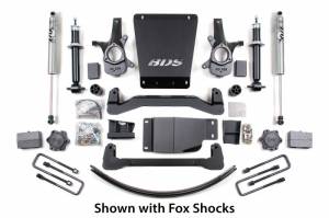 BDS176H | BDS Suspension 6" Lift Kit For Chevrolet Silverado / GMC Sierra 4WD 1500 | 2007-2013