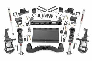 58740 | Rough Country 6 Inch Lift Kit For Ford F-150 4WD | 2021-2023 | M1 Struts, M1 Rear Shocks