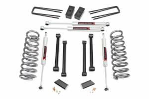 37040 | Rough Country 3 Inch Lift Kit For Dodge Ram 1500 4WD | 2000-2001 | M1 Shocks