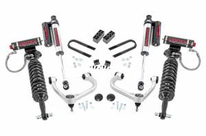 41450 | Rough Country 3 Inch Lift Kit For Ford F-150 4WD | 2021-2024 | Front Vertex Coilovers, Rear Vertex Shocks