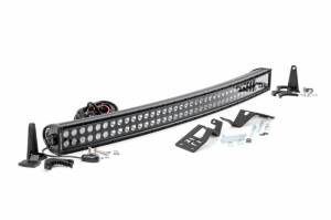 97038 | Rough Country Front Mount 40 Inch LED Light Bar Kit For Can-Am Commander / Maverick | 2014-2020 | Dual Row, Black Series