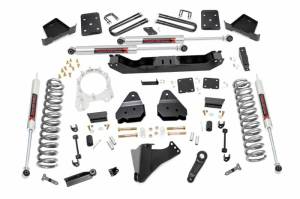 Rough Country - 51340 | Rough Country 6 Inch Lift Kit For Ford F-250/F-350 Super Duty 4WD | 2017-2022 | Diesel, No Rear Overload Springs, 4" Axle, M1 Socks, No Front Driveshaft - Image 1