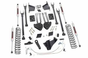 Rough Country - 58940 | Rough Country 6 Inch Lift Kit For Ford F-250 Super Duty 4WD | 2015-2016 | Diesel, Rear Factory Overload Springs, M1 Shocks - Image 1