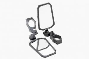 99209 | Rough Country UTV Aluminum Side Mirrors For UTV With 1.5-2" Tube Roll Cage | Universal