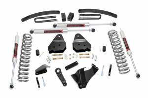 59640 | Rough Country 6 Inch Lift Kit For Ford F-250/F-350 Super Duty 4WD | 2005-2007 | Gas, M1 Monotube Shocks