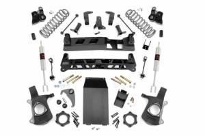 28040 | Rough Country 6 Inch Lift Kit Non Torsion Drop For Cadillac Escalade / Chevrolet Tahoe / GMC Yukon 2WD/4WD | 2000-2006 | M1 Shocks