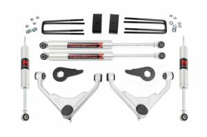 85941 | Rough Country 3 Inch Lift Kit For Chevrolet / GMC 2500 HD/3500 HD | 2001-2010 | With GM RPO Code FK/FF, M1 Shocks
