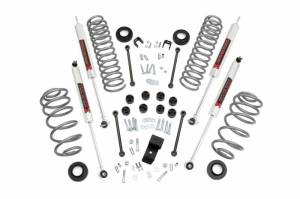 64240 | Rough Country 3.25 Inch Lift Kit For Jeep Wrangler TJ | 1997-2002 | 6 Cylinder, M1 Shocks