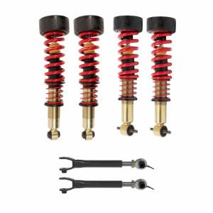 1106SPC | Belltech 0.5 to 3 Inch Front / 1 to 3.5 Inch Rear Complete Lowering Kit with Street Performance Coilovers (2021-2023 Tahoe/Yukon 2WD/4WD)