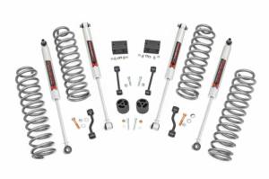 67740 | Rough Country 2.5 Inch Lift Kit For Jeep Wrangler JL | 2018-2023 | M1 Shocks, Non-Rubicon