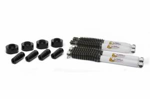 KJ09158BK | 1-3/4 Inch Suspension Lift Kit with Tuff Country Shocks (1997-2006 Wrangler TJ 4WD)