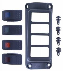 KJ81001BK | A-Pillar Rocker Switch Pod with Switches (2015-2018 Renegade)