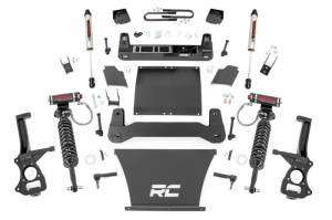 21657 | Rough Country 6 Inch Lift Kit Vertex Coilovers / V2 Rear Shocks (2022-2024 Silverado 1500 | 4.3L, 5.3L, 6.2L Gas Engine | Mono-Leaf Spring)