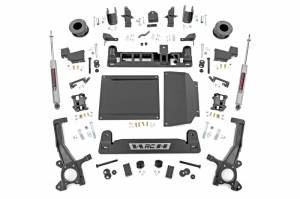 70430 | Rough Country 4 Inch Lift Kit Toyota Tundra 4WD | 2022-2023 | Premium N3 Shocks