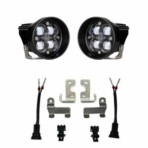 447703 | Baja Designs Squadron-R SAE Pocket Kit Fog Lights For Toyota Highlander / RAV4 | 2014-2021 | Pair, Clear