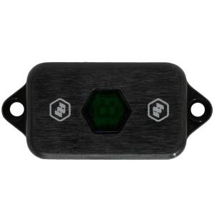 Baja Designs - 398047 | Baja Designs LED Rock Light 180 Degree Beam Pattern | Single, Green, Universal - Image 1