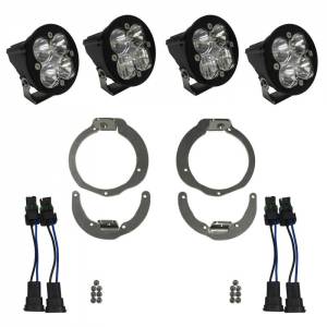 447044 | Baja Designs Squadron-R Sport LED Headlight Kit For Can-Am Maverick / Renegade | 2011-2016