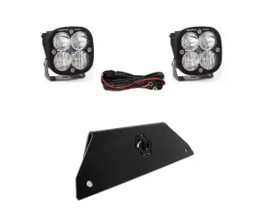 Baja Designs - 447169 | Baja Designs Squadron Sport Lower Bumper Mount Light Kit For Polaris RZR PRO XP | 2020-2021 | Clear - Image 1