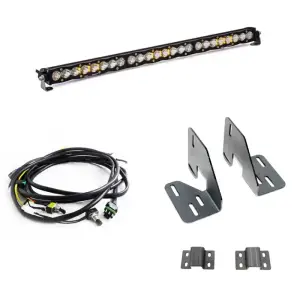 447632 | Baja Designs S8 30 Inch Grille LED Light Bar Kit For GMC Sierra 2500 HD / 3500 HD | 2018-2019