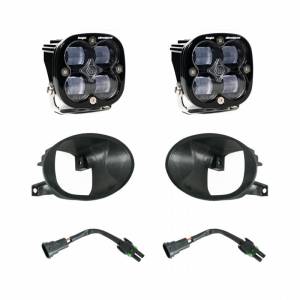 Baja Designs - 447863 | Baja Designs Squadron SAE Pocket Fog Light Kit For Mercedes-Benz Sprinter 1500 / 2500 / 3500 | 2019-2022 | Pair, Clear - Image 1