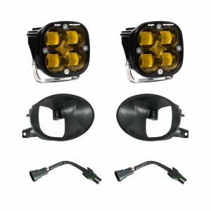 447873 | Baja Designs Squadron SAE Pocket Fog Light Kit For Mercedes-Benz Sprinter 1500 / 2500 / 3500 | 2019-2022 | Pair, Amber